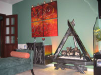 fireplace
